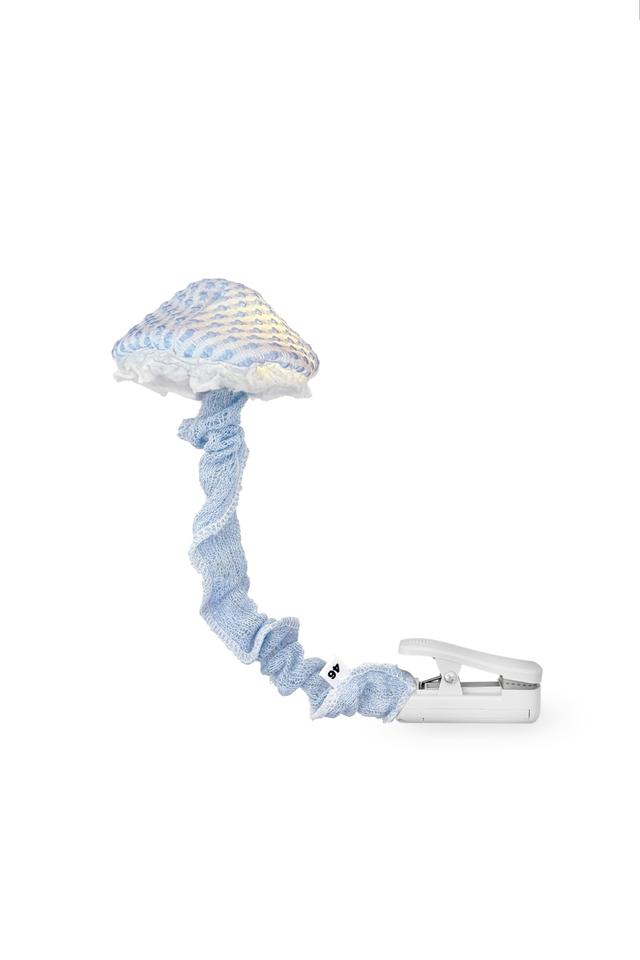 mushroom clamp lamp (sky blue)