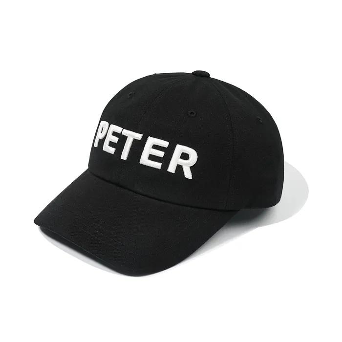 PETER BALL CAP - BLACK