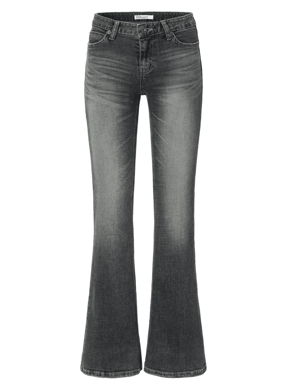 Vintage Scratch Bootcut Jeans (blue)