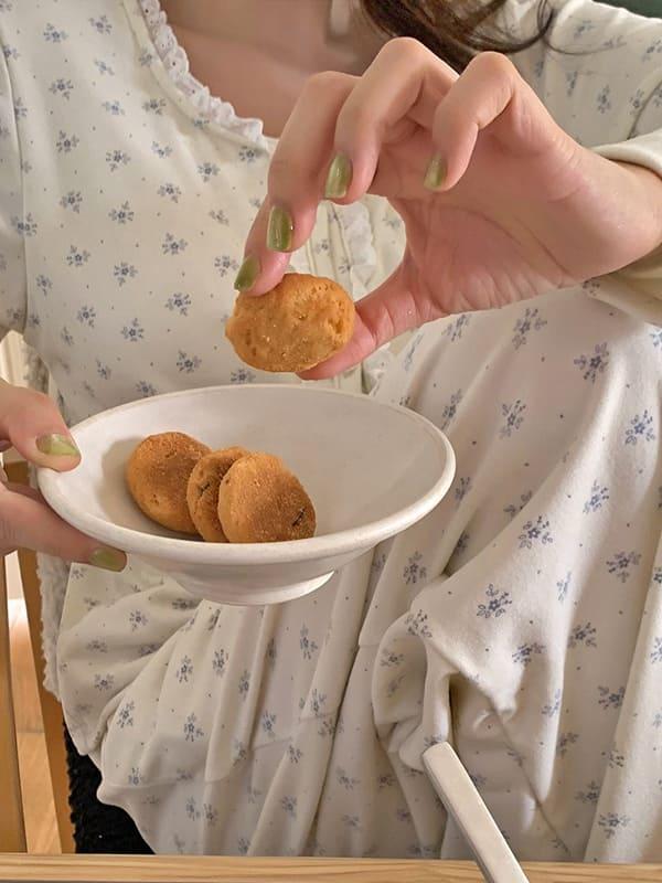 [캡내장] 소프트 아벨리 피치기모 긴팔 상하세트 파자마 수면 잠옷