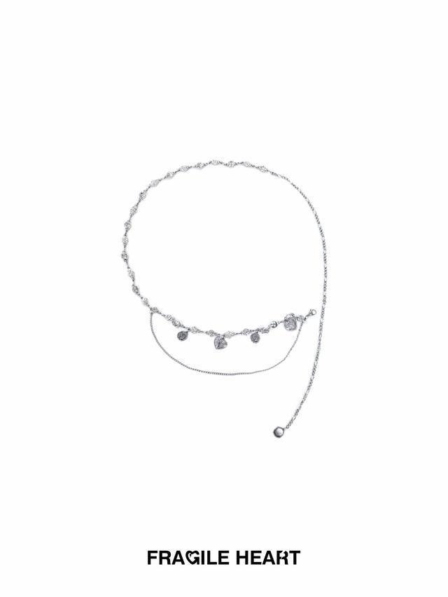 [FRAGILE HEART] Rose Melody - Pendant Waist Chain