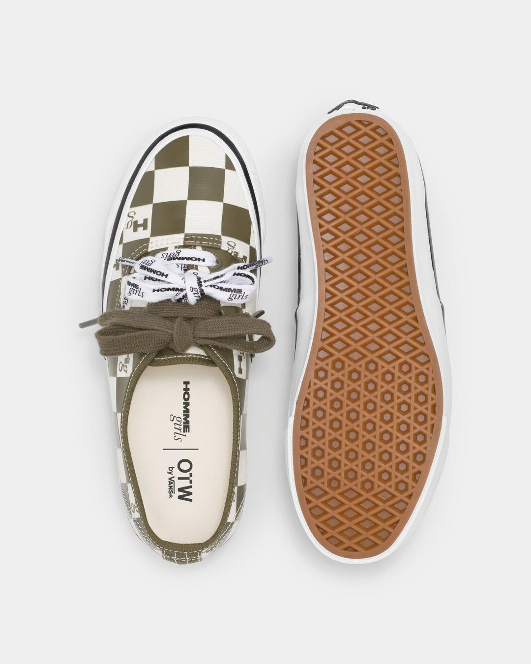 OTW HOMMEGIRLS Authentic 44 in Dark Olive Checkerboard - 4.5M / Dark Olive Checkerboard