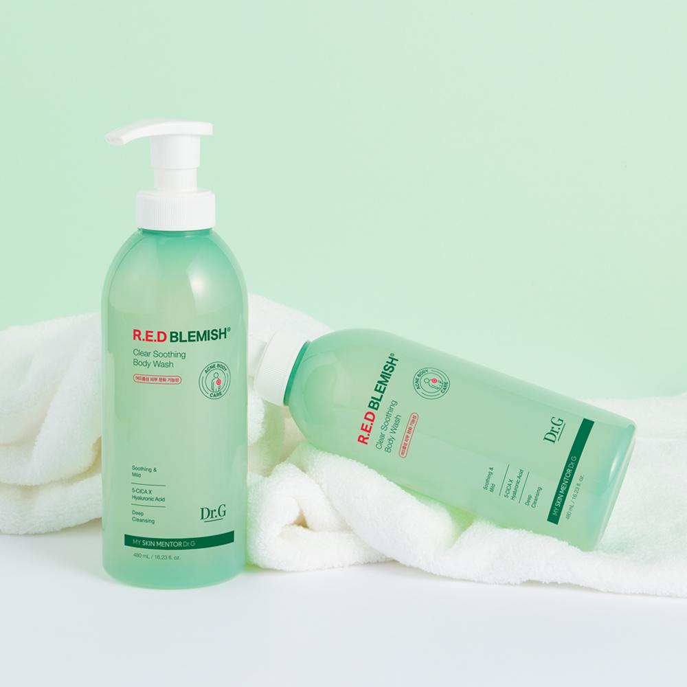 닥터지 레드 블레미쉬 클리어 수딩 바디 워시 480ml x 2개