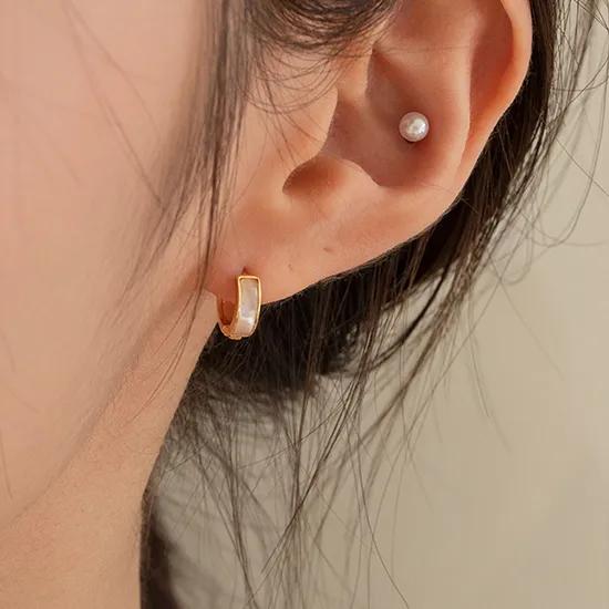 [카리나, 트와이스 지효 착용] AURORA ROUND RING