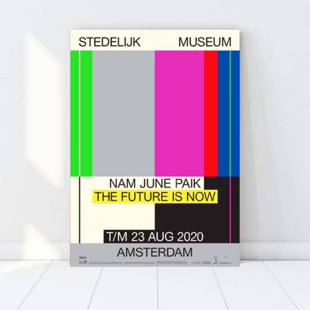 [lepapiershop] 백남준 Nam June Paik / The Future is Now 전시 포스터