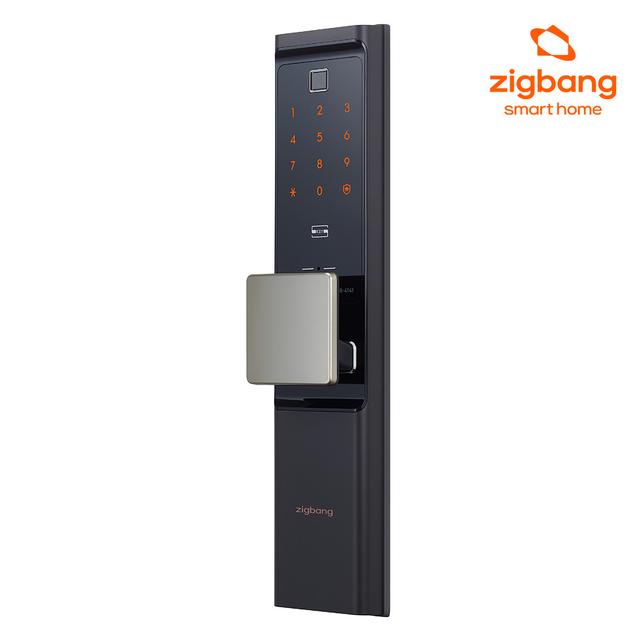 IoT 가족출입알림 터치오픈 바로잠김 wifi일체형 도어록 SHP-DR900 전국당일설치
