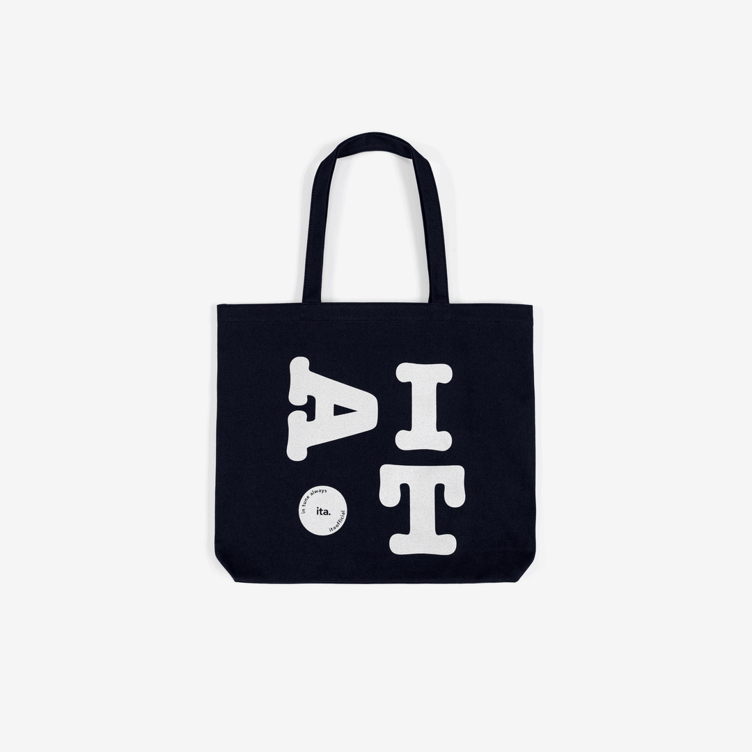 C1 logo eco bag - Navy