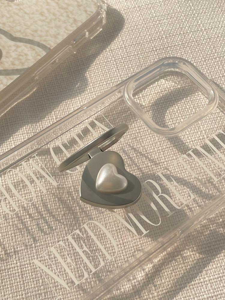 골드 실버 하트 핑거톡 8 design / 맥세이프 변경 가능