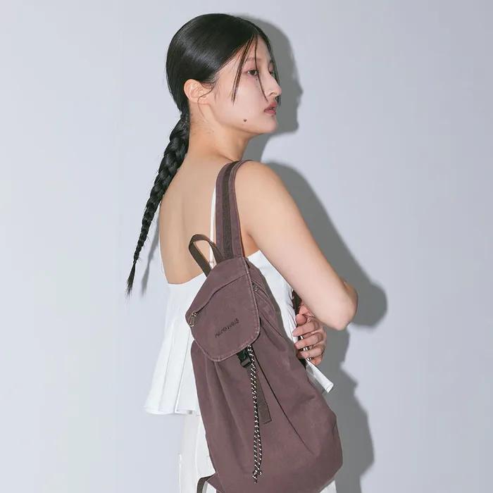 vintage washing backpack (BR)