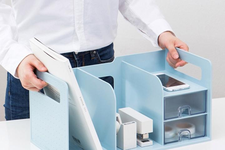 서랍/오피스 책꽂이 정리함 3colors