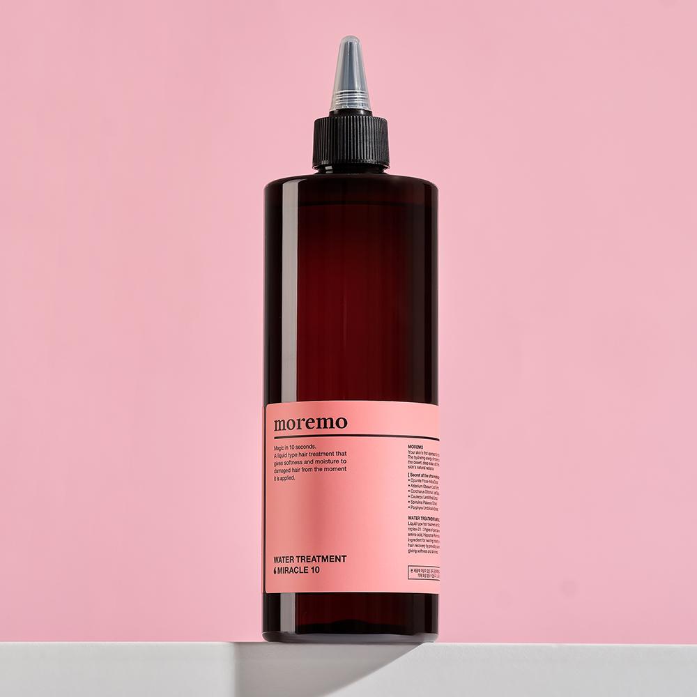 모레모 워터 트리트먼트 미라클10 480ml 대용량 물미역 무실리콘