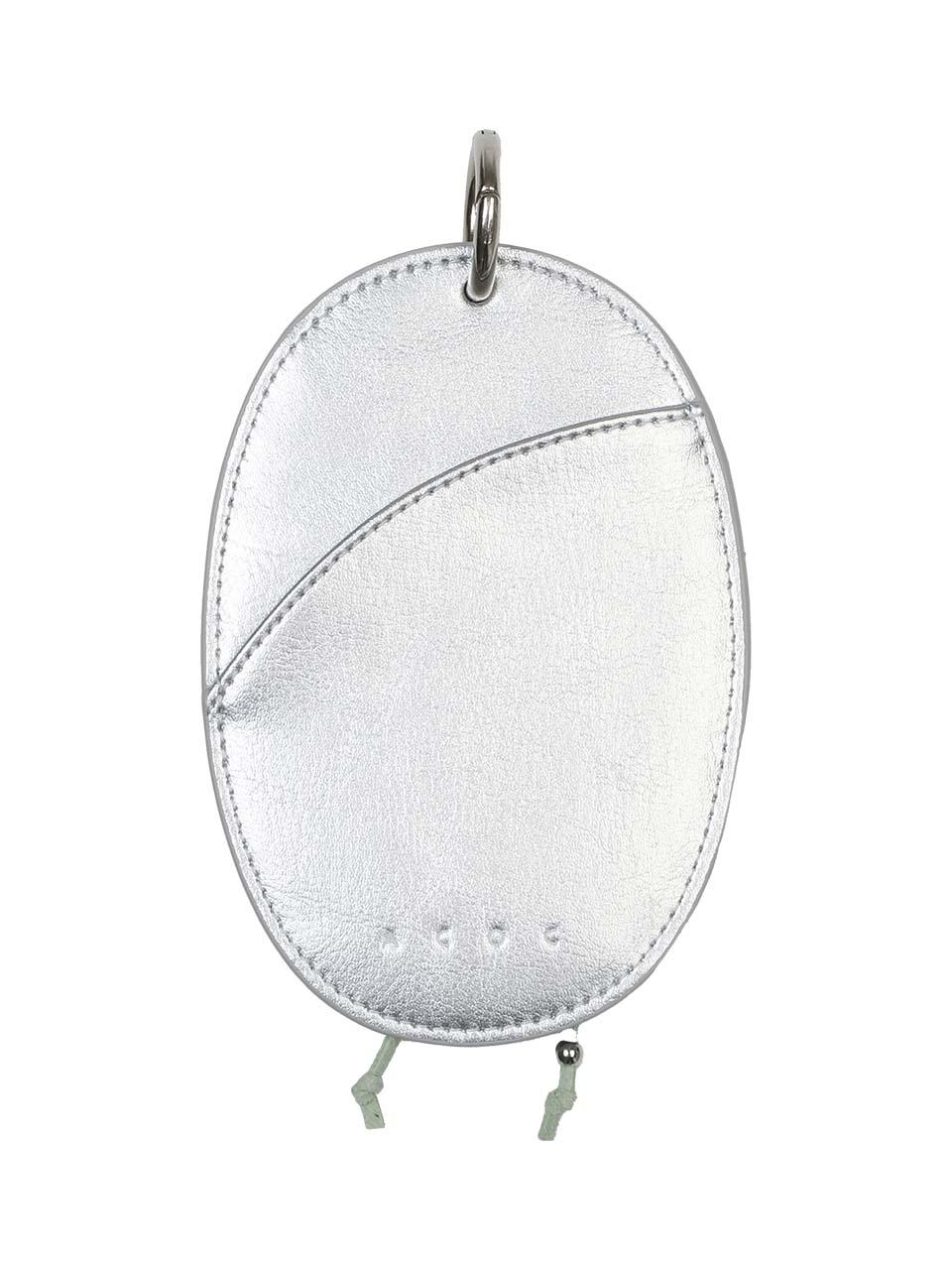 Pebblet Card Holder_Silver