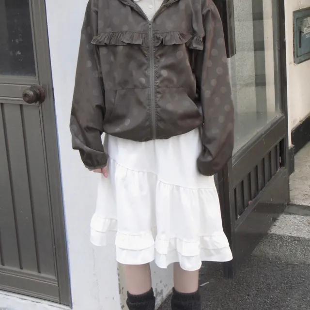 moona dot wind zip up