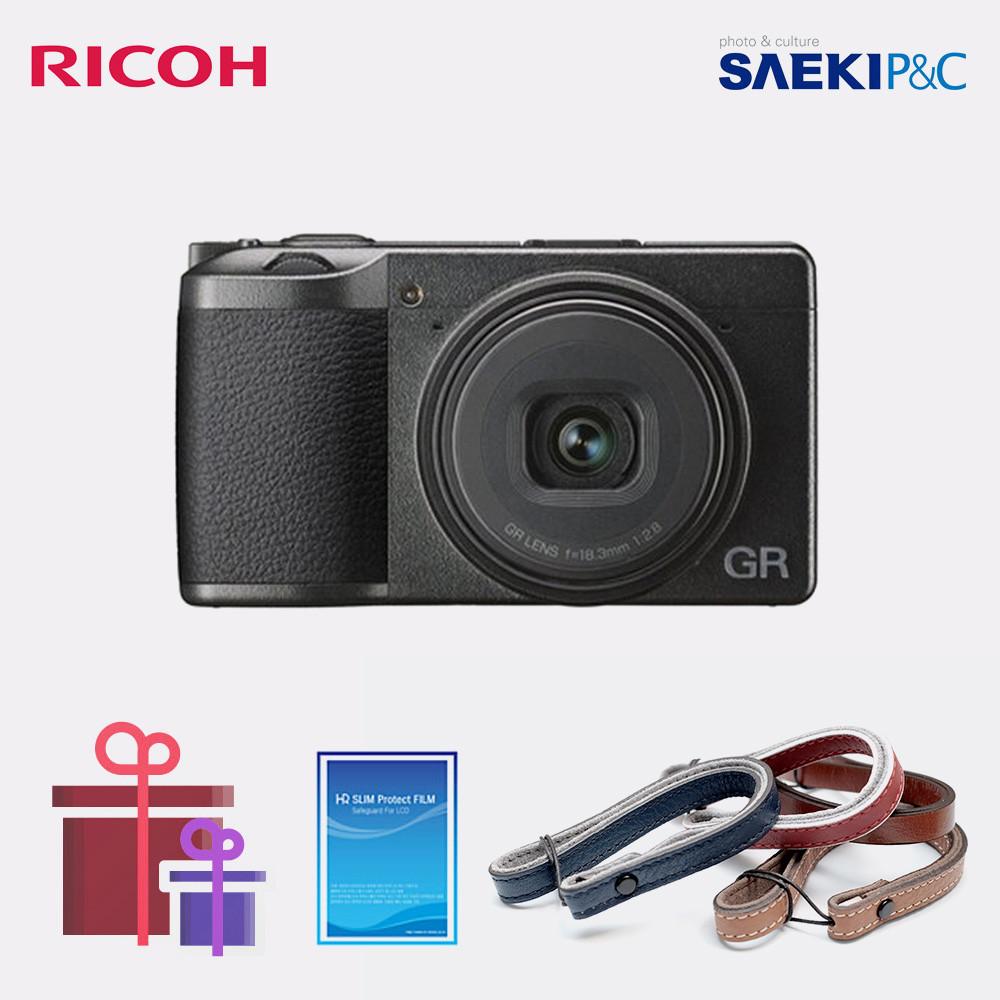 정품 리코 GR3 (LCD 필름 + 가죽 스트랩 선물) (재고 보유/당일 출고)