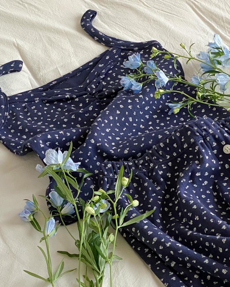 amiment/ jenn 에밀리 순면 여름 파자마/ 잠옷/ 홈웨어 세트