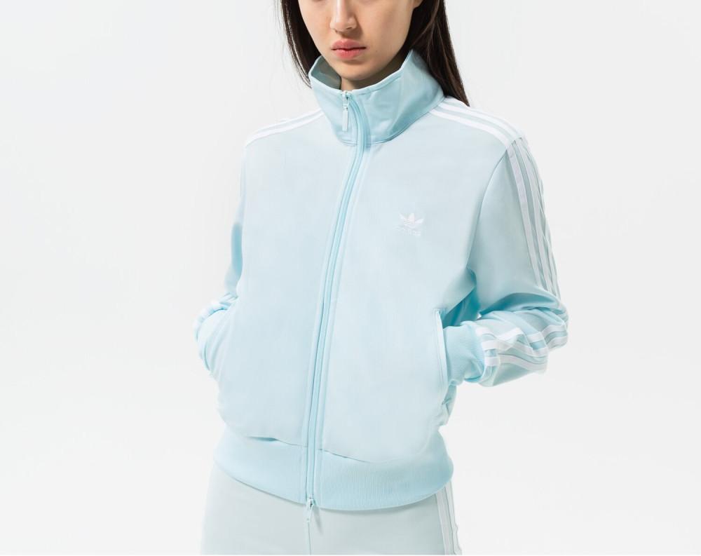 아디다스 우먼스 파이어버드 트랙탑 져지 자켓 스아키 블루 HN5894
