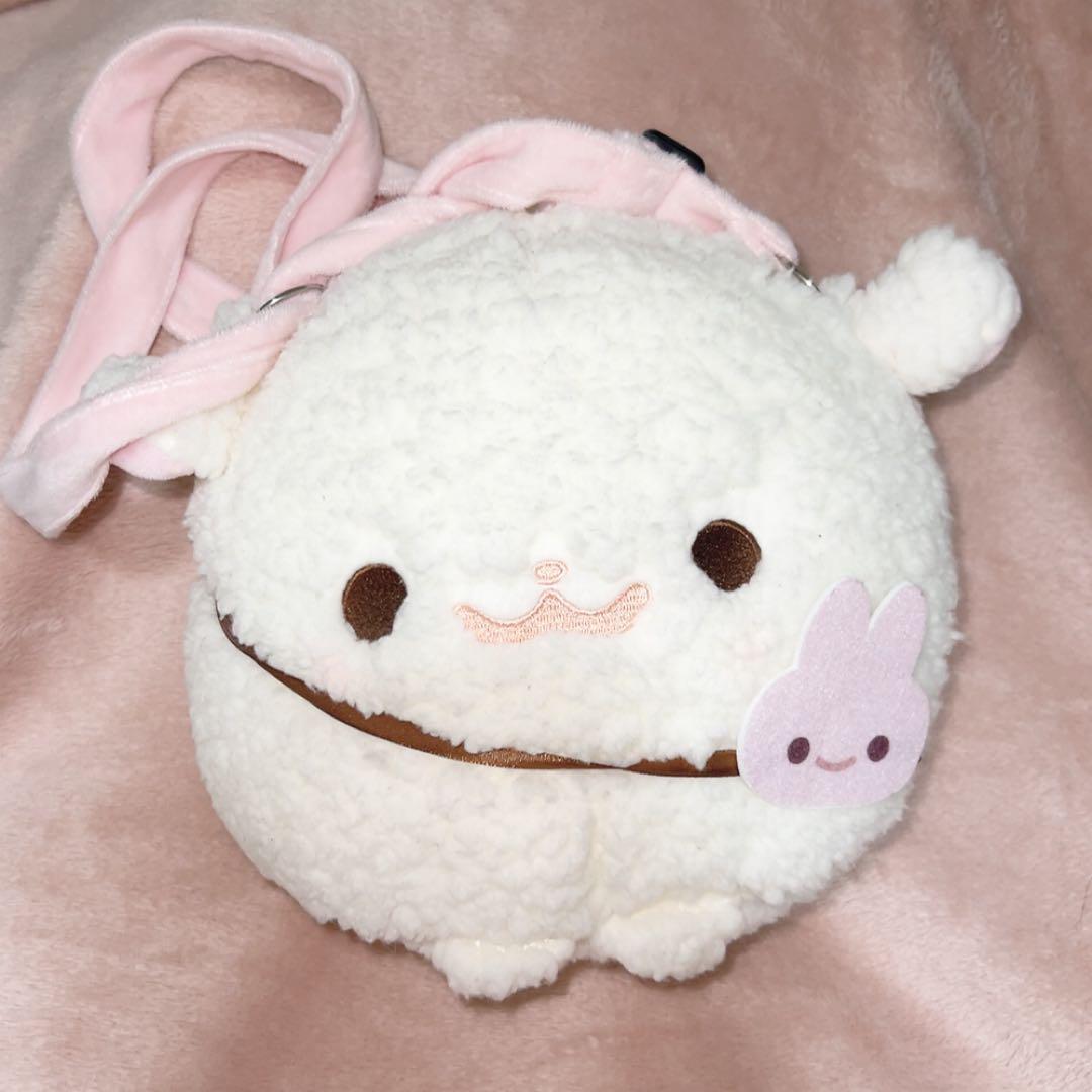 ポメラニアンもち ぬいぐるみバッグ しらたま ショルダー プライズ