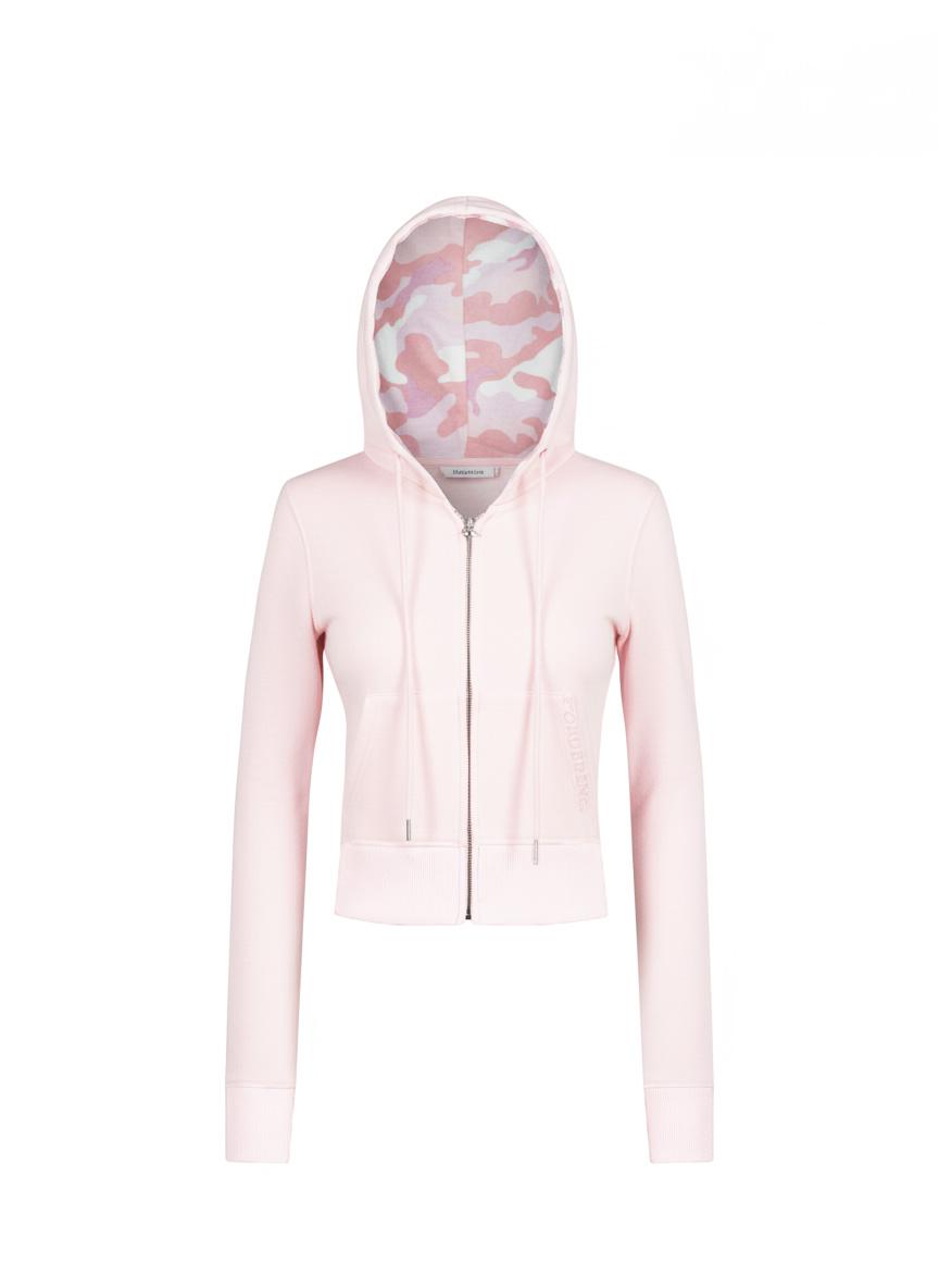 BEBE CAGO TRAINING HOODIE [PINK]