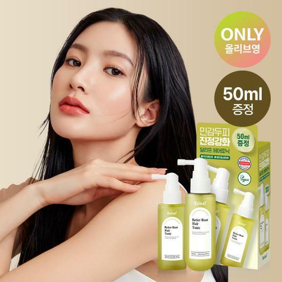 [1등 헤어토닉]달리프 클로렐라 베러 루트 헤어토닉 100ml 기획 (+50ml 증정)(탈모증상완화)