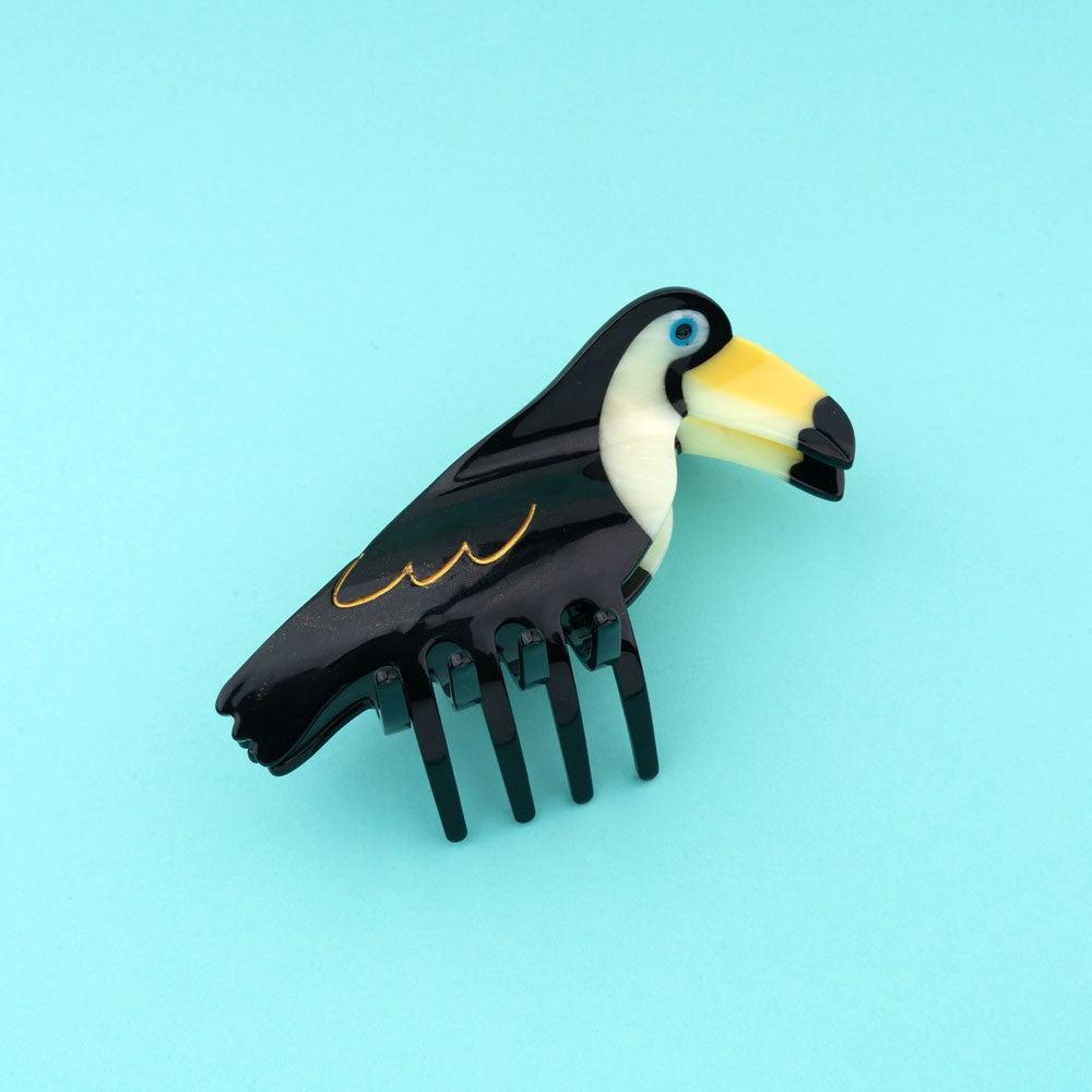 Original Toucan Bird Hair Claw