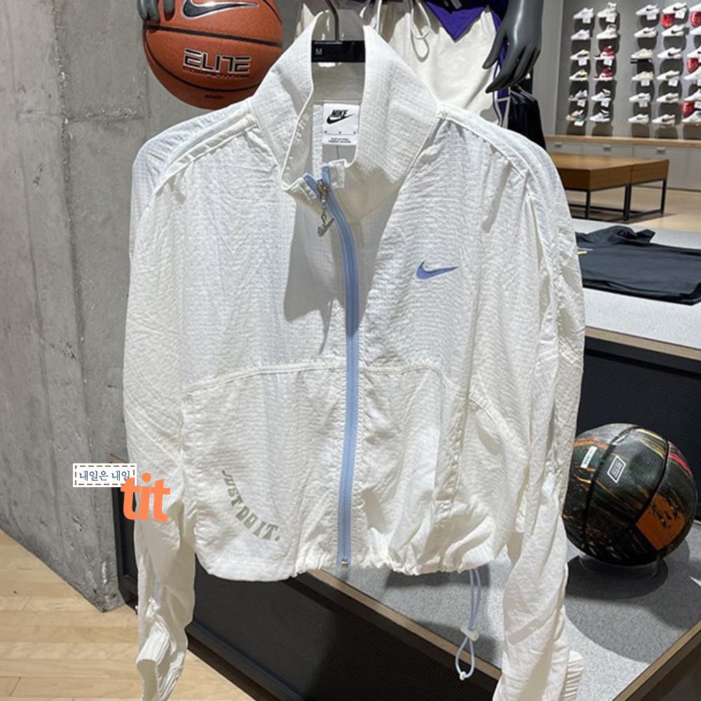 나이키 크롭 바람막이 우븐 점퍼 자켓 DX6151-133