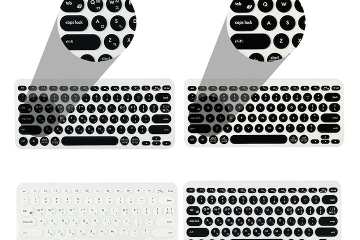 로지텍 k380 키스킨 키보드커버 자판 컬러 덮개 기본형 반투명