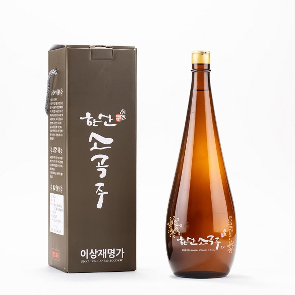 이상재명가 한산소곡주 생주 16도 1500ml  전통주 약주 명절 선물 [원산지:국산(충청남도 서천군)]