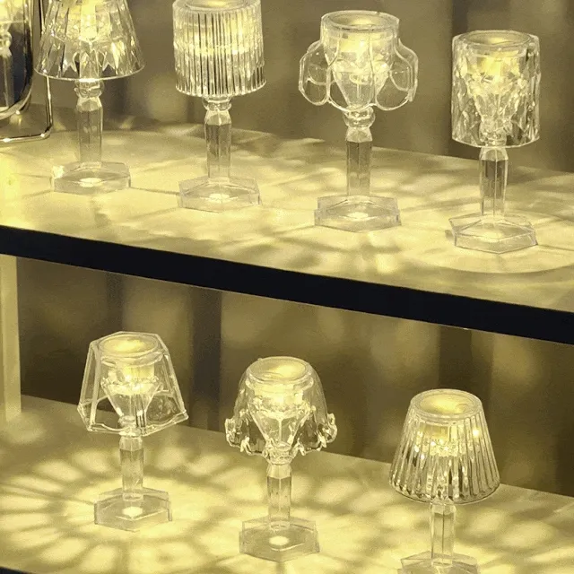 🤍신상!당일출고!🤍LED 크리스탈 미니 램프 무드등 모음전 인테리어 실내조명