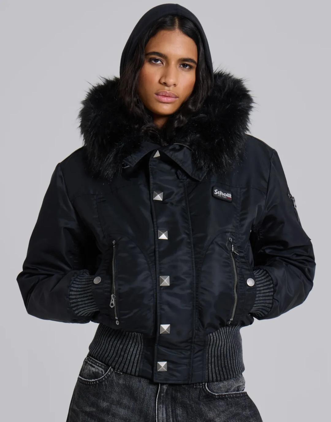 제이디드 런던 Jaded London 쇼트 레이스 MA-1 여자 여성 항공 재킷 자켓 JMJK5778