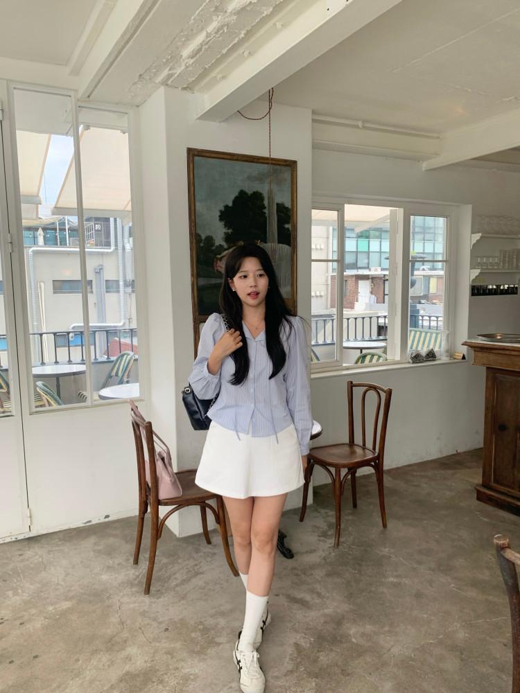 [당일발송] 소이 트위드 스커트팬츠(2col)