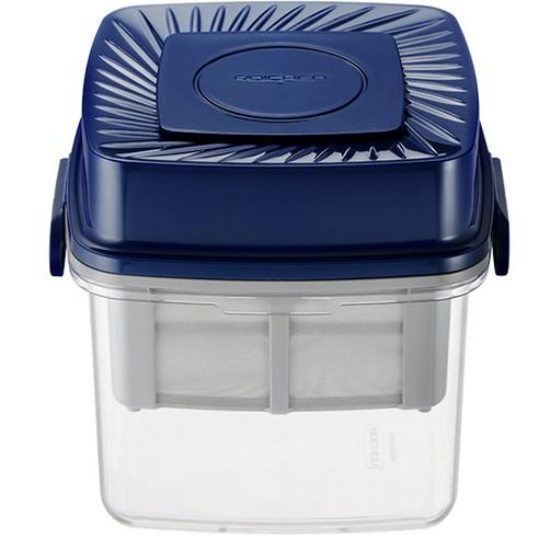 로이첸 국산 꾸덕 그릭요거트 메이커 유청분리기, 블루, 1개 - 간식조리도구 | 쿠팡