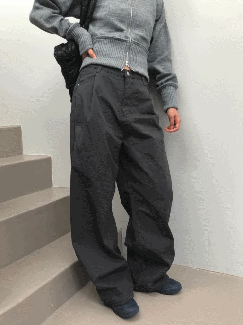 [주문폭주/안감 밍크털] 윈터 밍크 코튼 팬츠