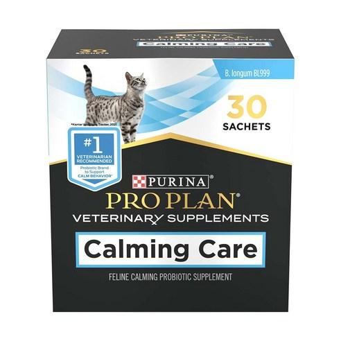 퓨리나 카밍케어 30포 고양이 스트레스 불안증 진정케어 유산균 / Purina Veterinary Diets Calming cats