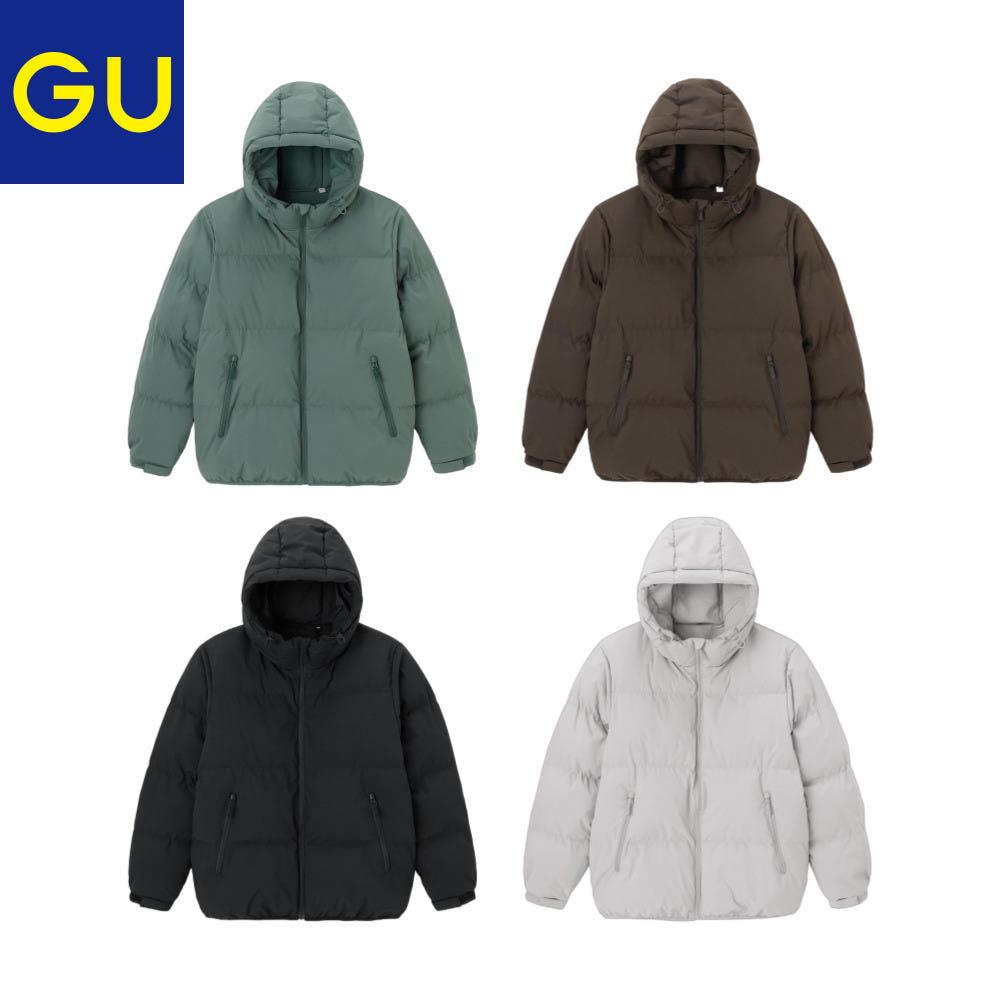 GU 히트 패디드 블루종 남녀공용 패딩
