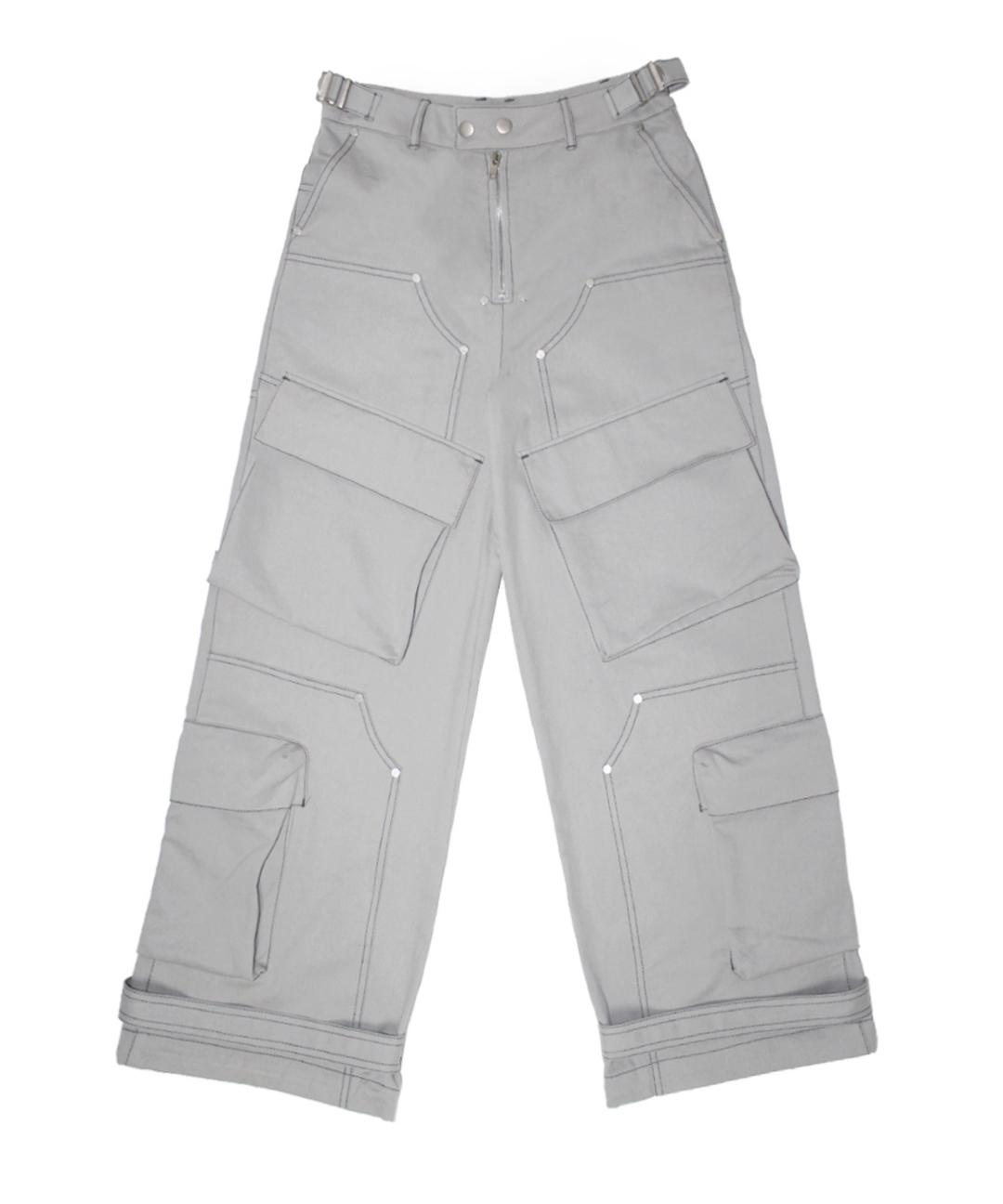 Pocket Parachute Pants_Light Grey