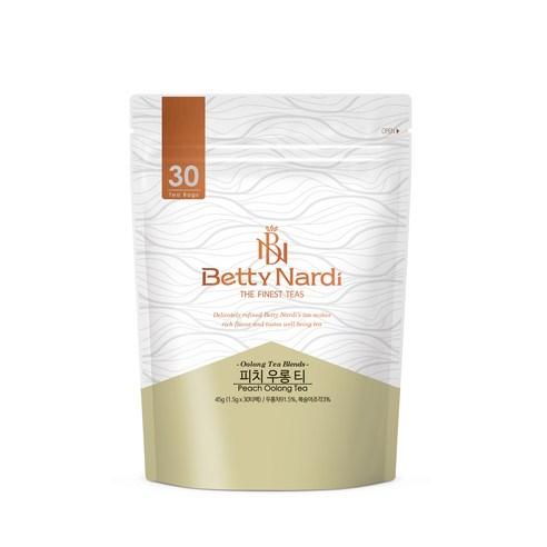 베티나르디 피치 우롱 티 티백, 1.5g, 30개입, 1개 - 우롱차 | 쿠팡