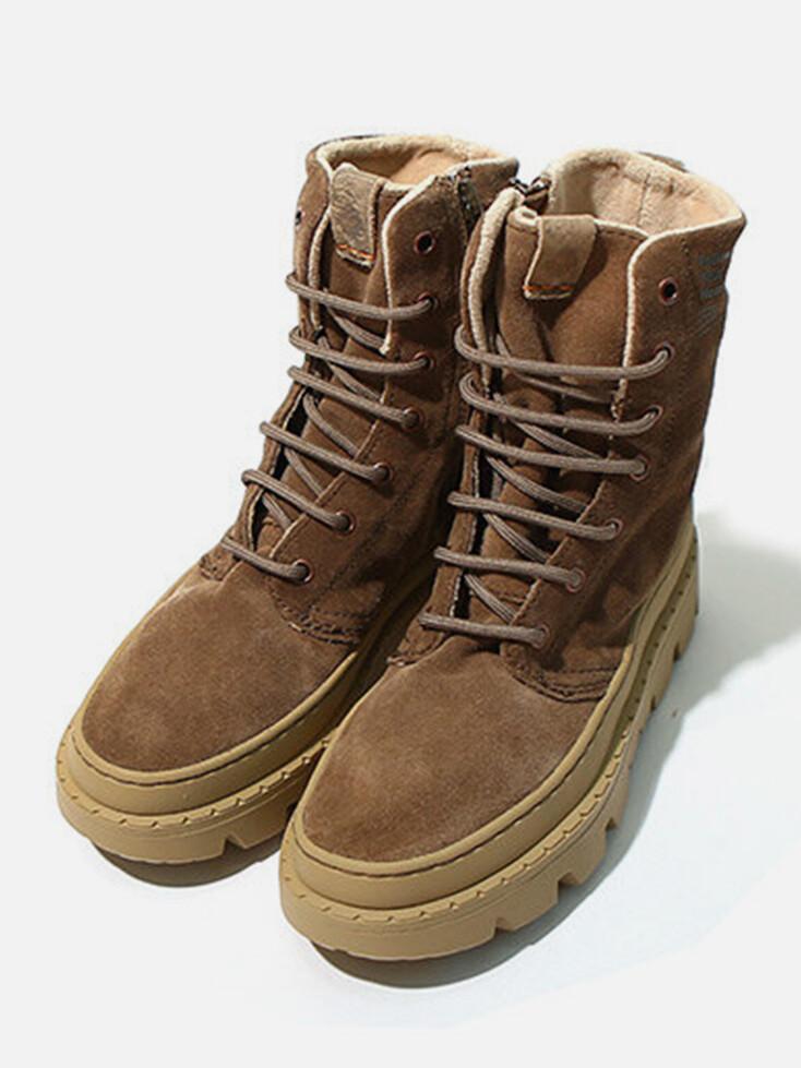 우날롬 레이스 스웨이드 로덴 부츠 UNALOME LACES SUEDE LODEN 1200830117