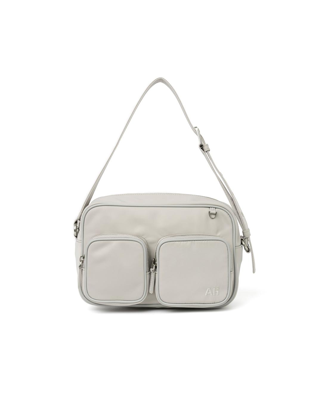 Nylon pocket bag Grey