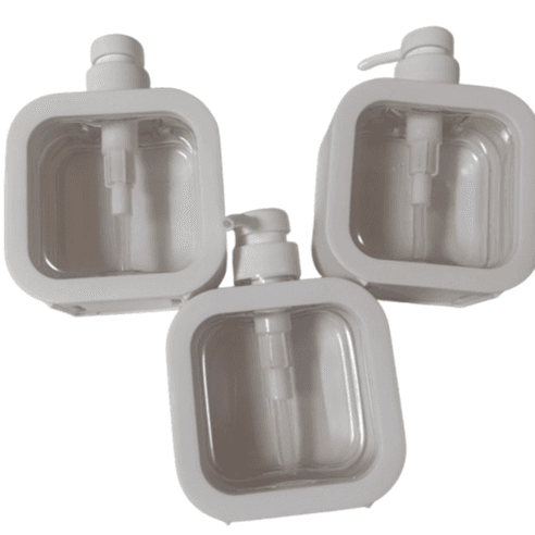 아리코 펌프 디스펜서 리필용기 300ml, White, 3개 - 욕실 디스펜서 | 쿠팡