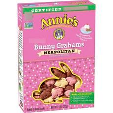 애니스 홈그로운 버니 베이크드 그레이엄 스낵 나폴리탄 딸기 바닐라 & 초콜릿
