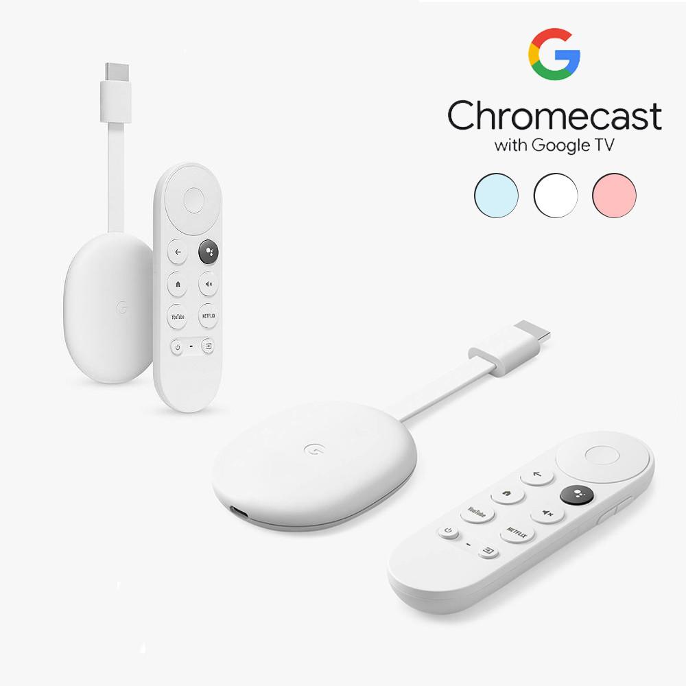 구글 크롬캐스트 4k 구글 TV 4세대 스노우 스마트폰 미러링