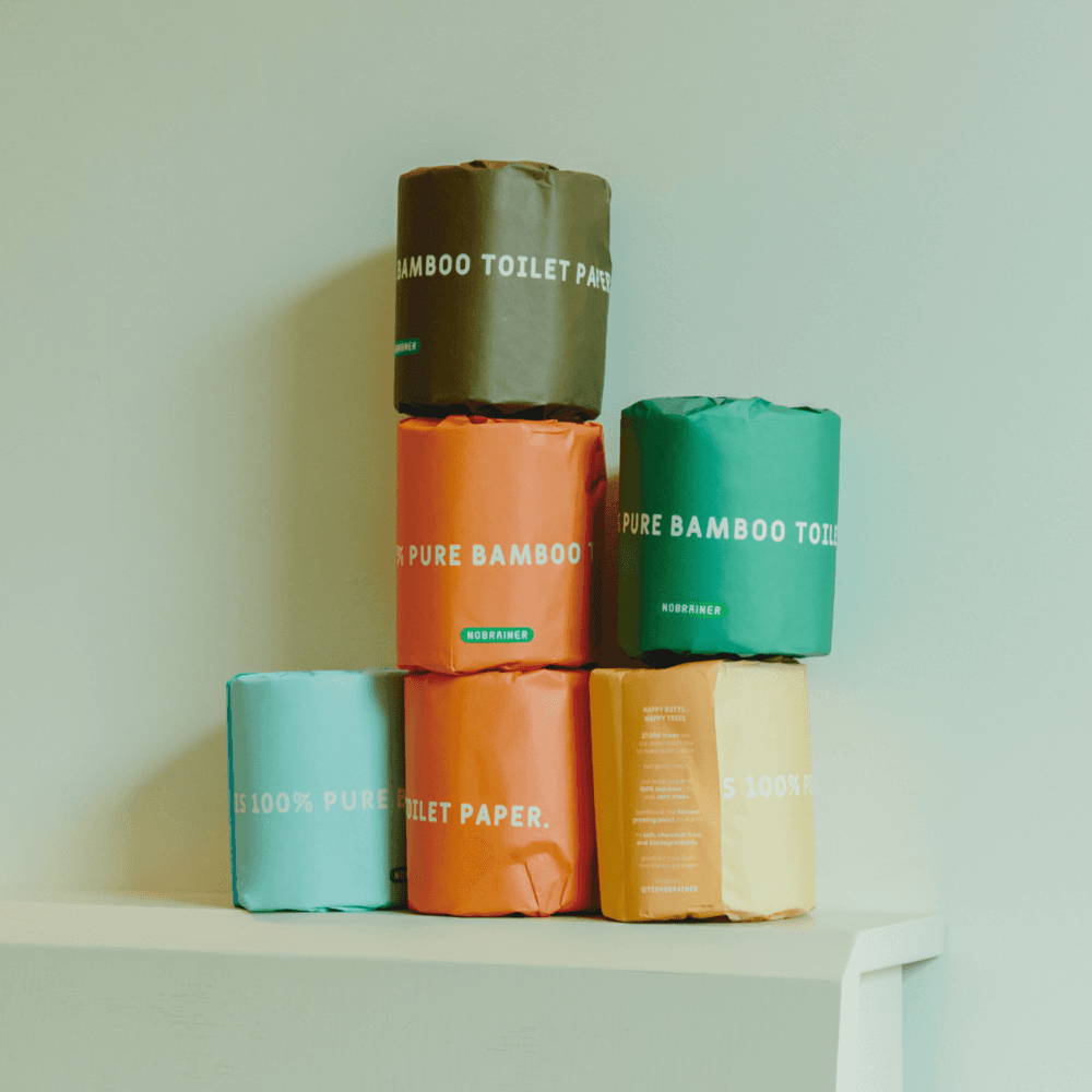 노브레이너 비욘드 페이퍼 240 순수한 대나무 휴지(12롤)