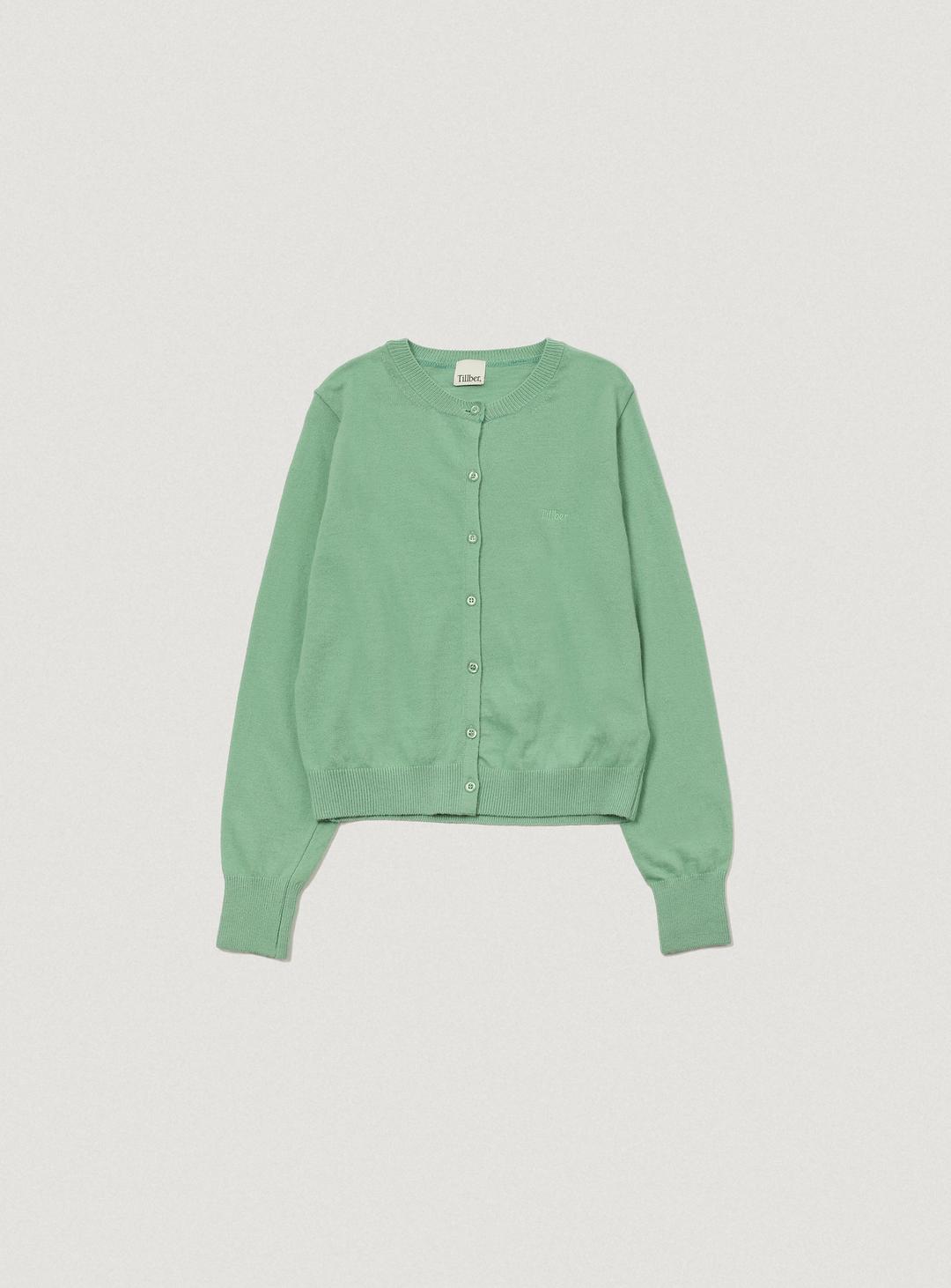 마가렛 니트 가디건_Mint