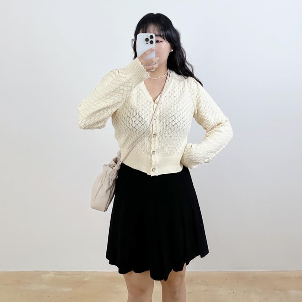 로그인 하트 가디건 [빅사이즈 55~88]