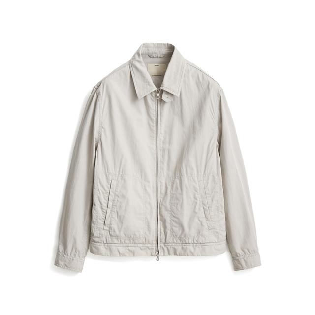 Cotton Linen Drizzler Jacket_Gray