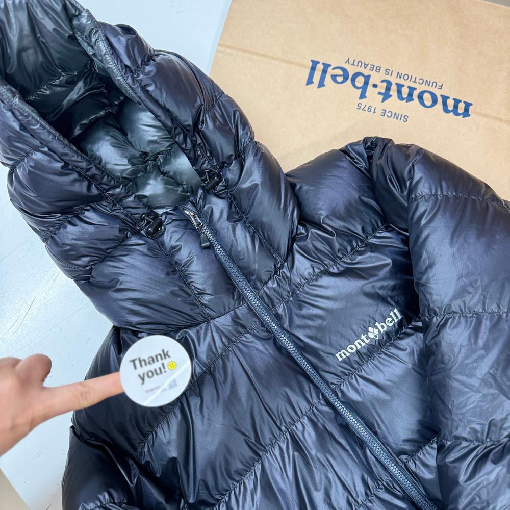 몽벨 알파인 다운 파카 패딩 멘즈 800ex