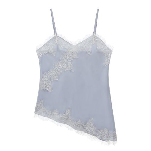 25FW 엠버 레이스 슬립 베이비블루