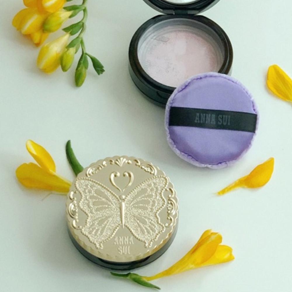 안나수이 루스 페이스 파우더 컴팩트 [+플라워 헤어밴드]