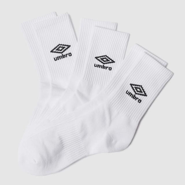 에센셜 3PACK 크루삭스 / WHT