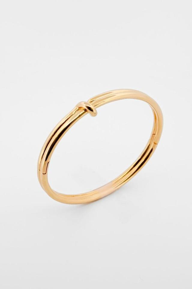 SWIRLY BANGLE GOLD